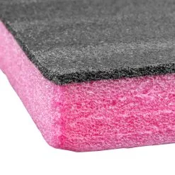 Titan AV EPE 1000x1000x40mm, Black & Pink, Closed Cell Expanded Shadow Foam