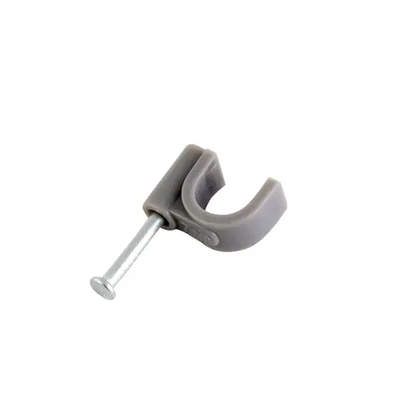 Titan AV 7mm Cable Clip, Grey, 100 Pcs 4 Titan AV 7mm Cable Clip, Grey, 100 Pcs - Image 2