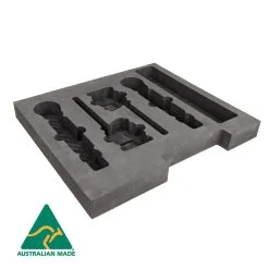 Titan AV Foam Insert For Shure ULXD1 Belt Pack & ULXD2 SM58 Mic