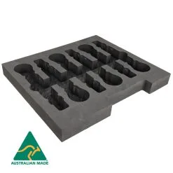 Titan AV Foam Insert For 6 X Shure UR2 With SM58 Head