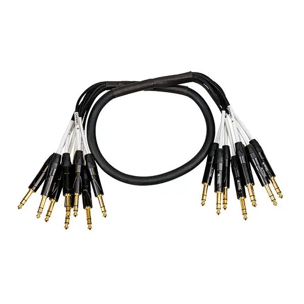 Titan AV 1m 1/4" Stereo Jack To 1/4" Stereo Jack TRS 8 Channel Multicore Loom Cable Stage Snake 4 Titan AV 1m 1/4" Stereo Jack To 1/4" Stereo Jack TRS 8 Channel Multicore Loom Cable Stage Snake - Image 2