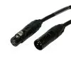 0.5m Balanced XLR To XLR Titan AV Microphone Cable -Mixer Road Box Sales Shop FXM 103 0.5