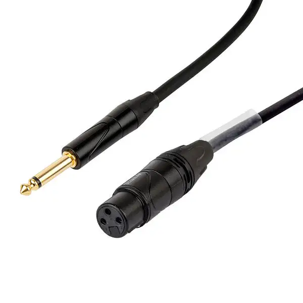 3m XLR Female To 1/4" Jack 6.5mm Titan AV Cable 3 3m XLR Female To 1/4" Jack 6.5mm Titan AV Cable