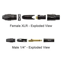 3m XLR Female To 1/4" Jack 6.5mm Titan AV Cable 7 3m XLR Female To 1/4" Jack 6.5mm Titan AV Cable -Mixer Road Box Sales Shop FXM 104 3 6c11bd4b 113a 4b03 8756 e71cf2500ad4