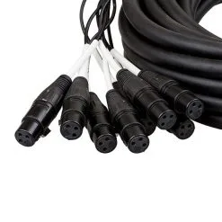 Titan AV 6m XLRM To XLRF 8 Channel Multicore Loom Cable Stage Snake -Mixer Road Box Sales Shop FXM MC 6 78eb9502 0311 4c9d be80 2717a1164de0
