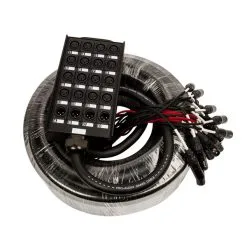 Titan AV 30m Multicore Cable Stage Box, 16 Send, 4 Return