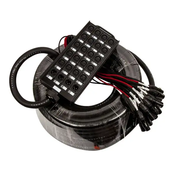 Titan AV 30m Multicore Cable Stage Box, 20 Send, 4 Return 3 Titan AV 30m Multicore Cable Stage Box, 20 Send, 4 Return