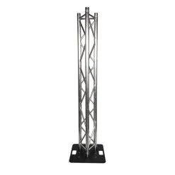 Titan AV Tri Truss Lighting Stand 2 Meter Trussing & Steel 500mm Base