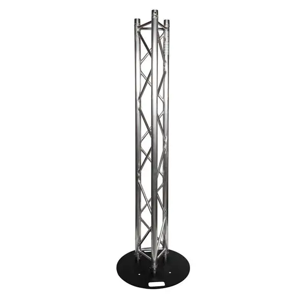 Titan AV Tri Truss Lighting Stand 2.5 Meter Trussing & Steel 600mm Circle Base 3 Titan AV Tri Truss Lighting Stand 2.5 Meter Trussing & Steel 600mm Circle Base