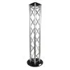 Titan AV Box Truss Lighting Stand 2.5m Trussing, 600mm Circle Base & Top Plate -Mixer Road Box Sales Shop KIT 0027