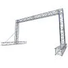 Titan AV 400mm Box Truss LED Wall Frame 3.8m(H) X 6.8m(W) -Mixer Road Box Sales Shop KIT 0066