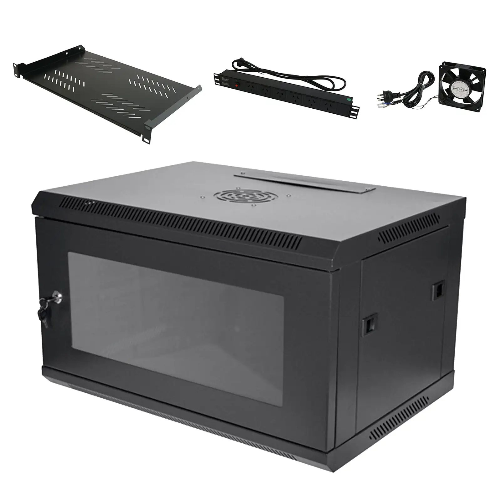 Titan AV 6RU 500mm Deep Server Rack Kit 3 Titan AV 6RU 500mm Deep Server Rack Kit