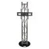 Titan AV 2m Tri Truss Tilt Mount TV-Plasma Stand With 600mm Steel Round Base -Mixer Road Box Sales Shop KIT 0129