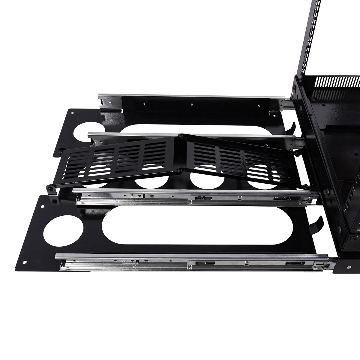 Titan AV 8RU 19" Open Rack With Sliding Base 10 Titan AV 8RU 19" Open Rack With Sliding Base - Image 8