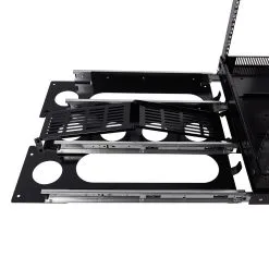 Titan AV 12RU 19" Open Rack With Sliding Base