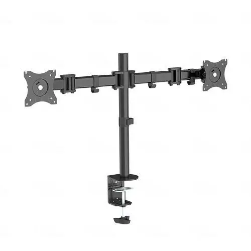 Titan AV Dual Desktop LED Computer Monitor Mount Stand 13-27" Tilt & Swivel 3 Titan AV Dual Desktop LED Computer Monitor Mount Stand 13-27" Tilt & Swivel