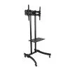 Titan AV TV Trolley Stand, 37-70" TV Bracket With Shelf And Wheels -Mixer Road Box Sales Shop LCD T1030T