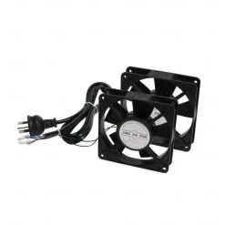 Titan AV Server Rack Cooling Double Roof Mount Fan Kit