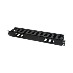 Titan AV 1RU 19" Cable Mgt Rail, 12 Slot, Plastic