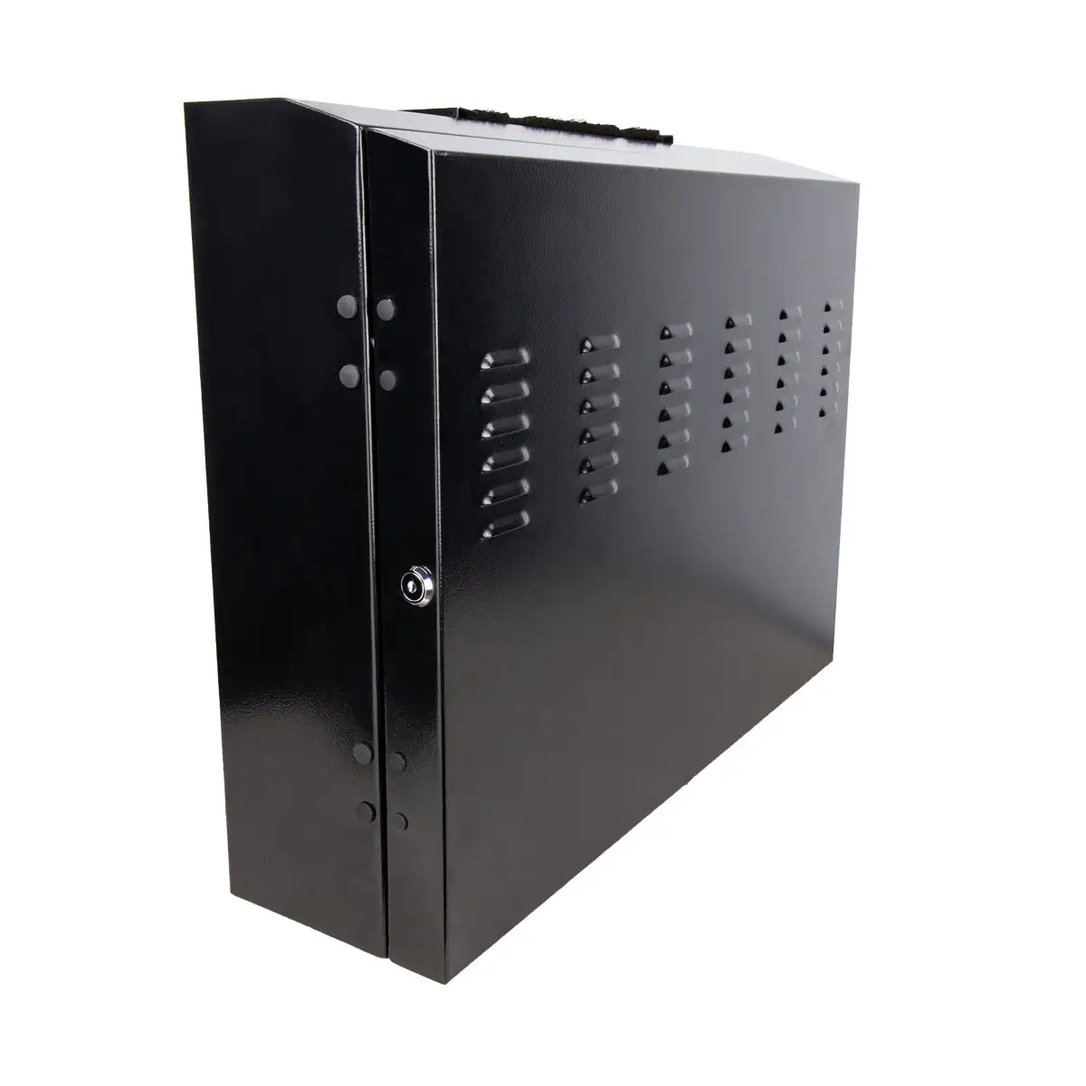 Titan AV 19" 2RU Vertical Wall Mount Server Cabinet, Short 11 Titan AV 19" 2RU Vertical Wall Mount Server Cabinet, Short - Image 9