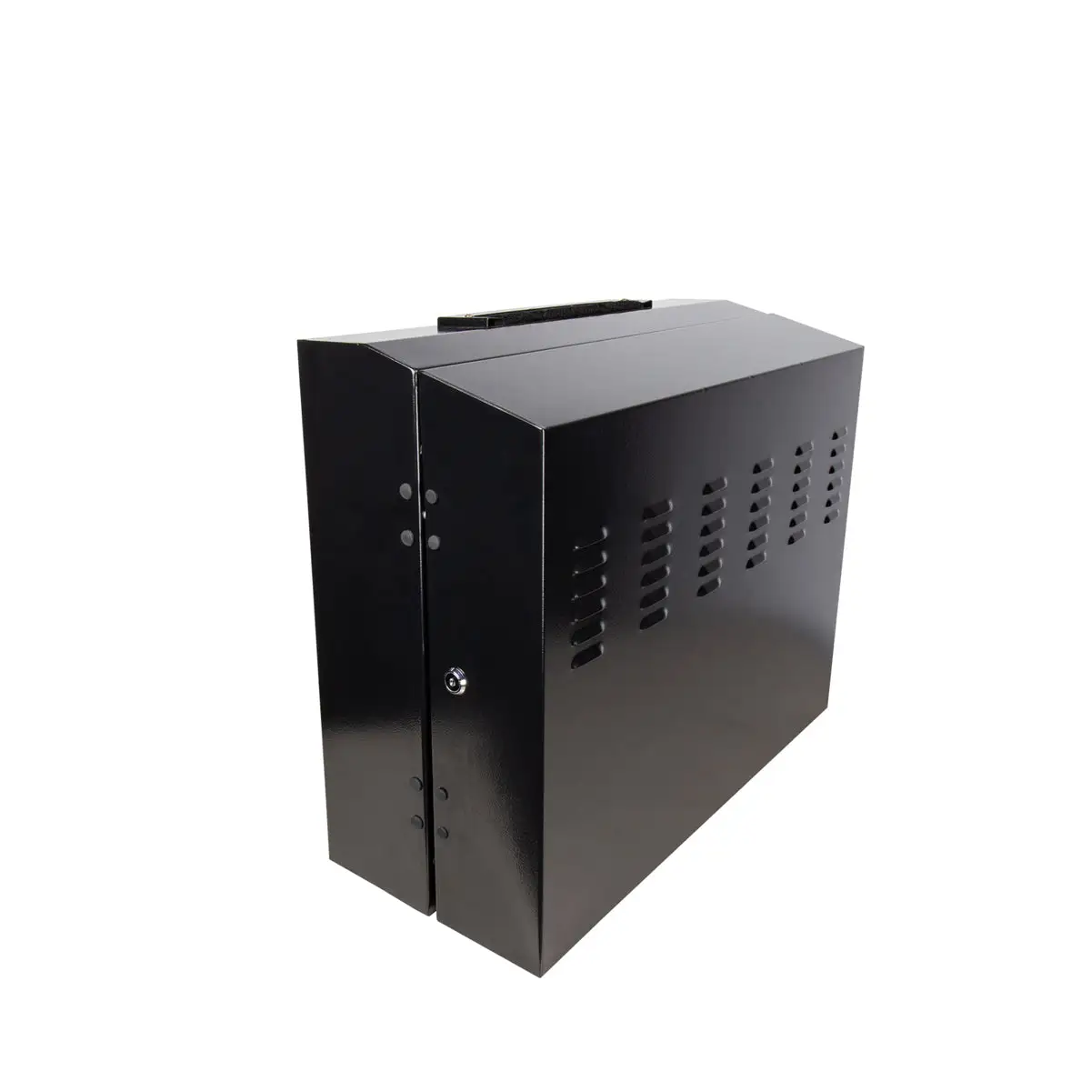 Titan AV 19" 4RU Vertical Wall Mount Server Cabinet, Short 3 Titan AV 19" 4RU Vertical Wall Mount Server Cabinet, Short