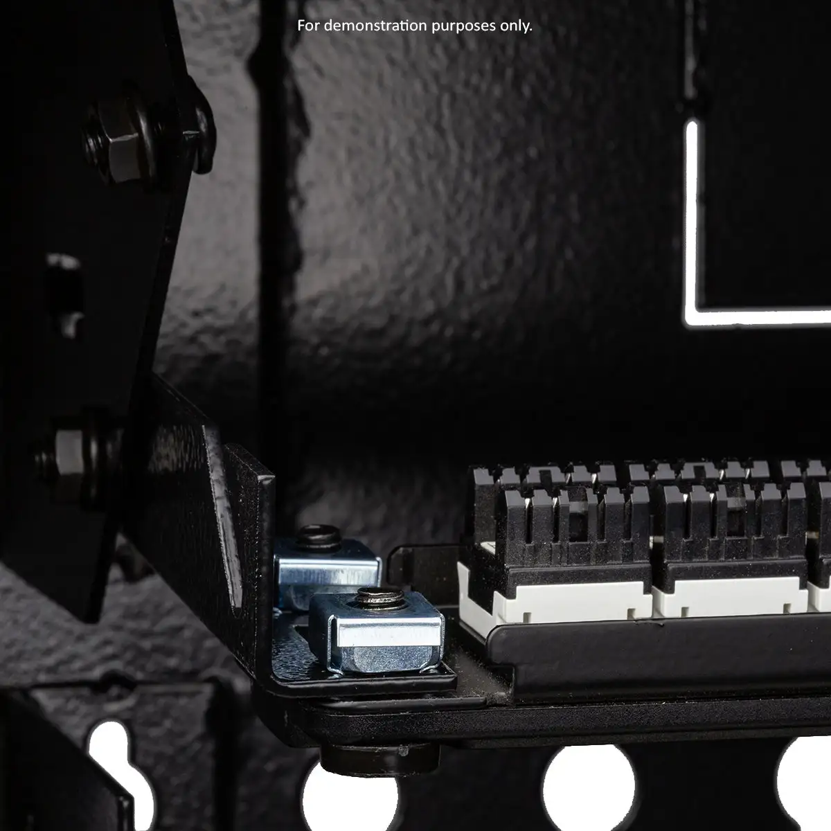 Titan AV 19" 4RU Vertical Wall Mount Server Cabinet, Short 7 Titan AV 19" 4RU Vertical Wall Mount Server Cabinet, Short - Image 5