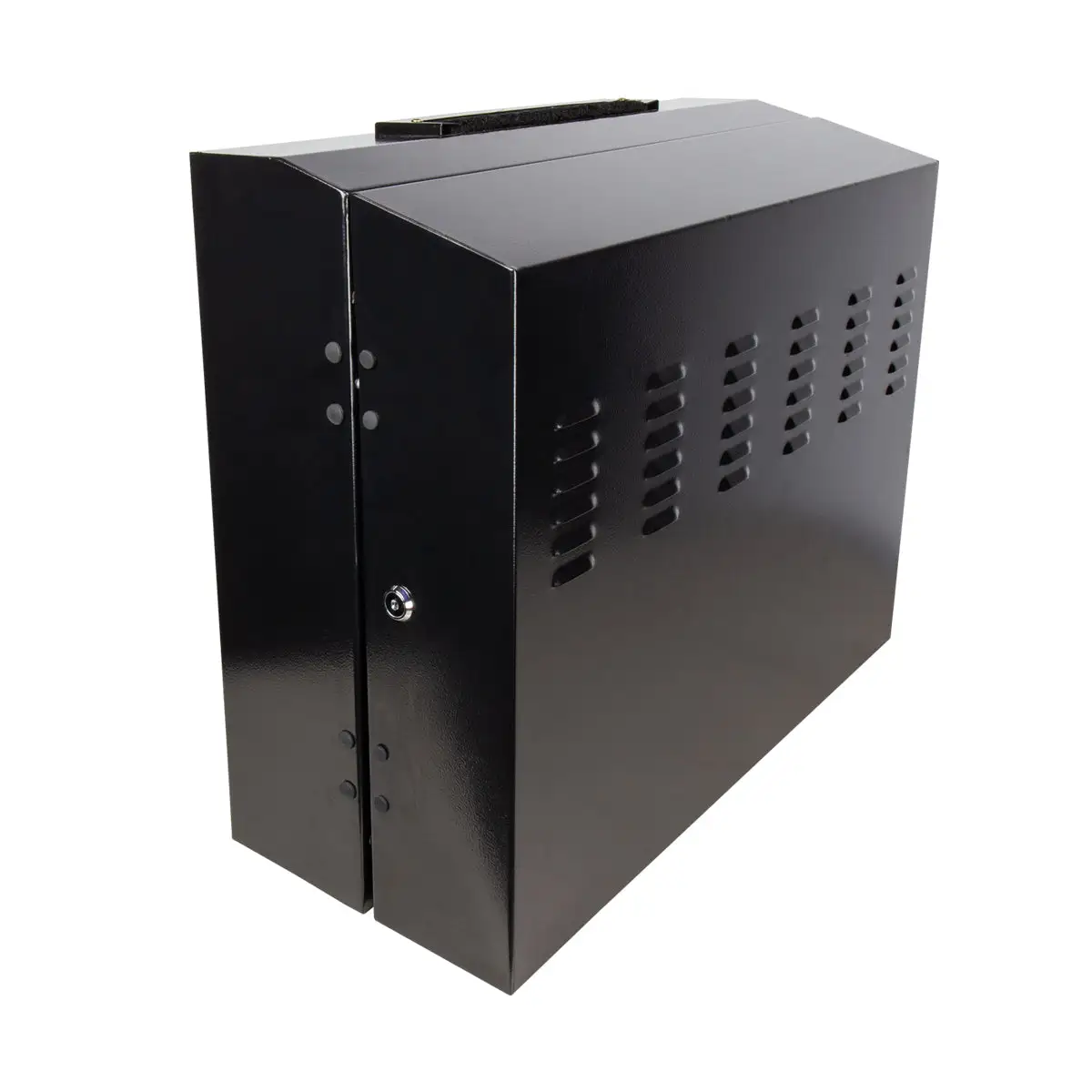 Titan AV 19" 4RU Vertical Wall Mount Server Cabinet, Short 9 Titan AV 19" 4RU Vertical Wall Mount Server Cabinet, Short - Image 7