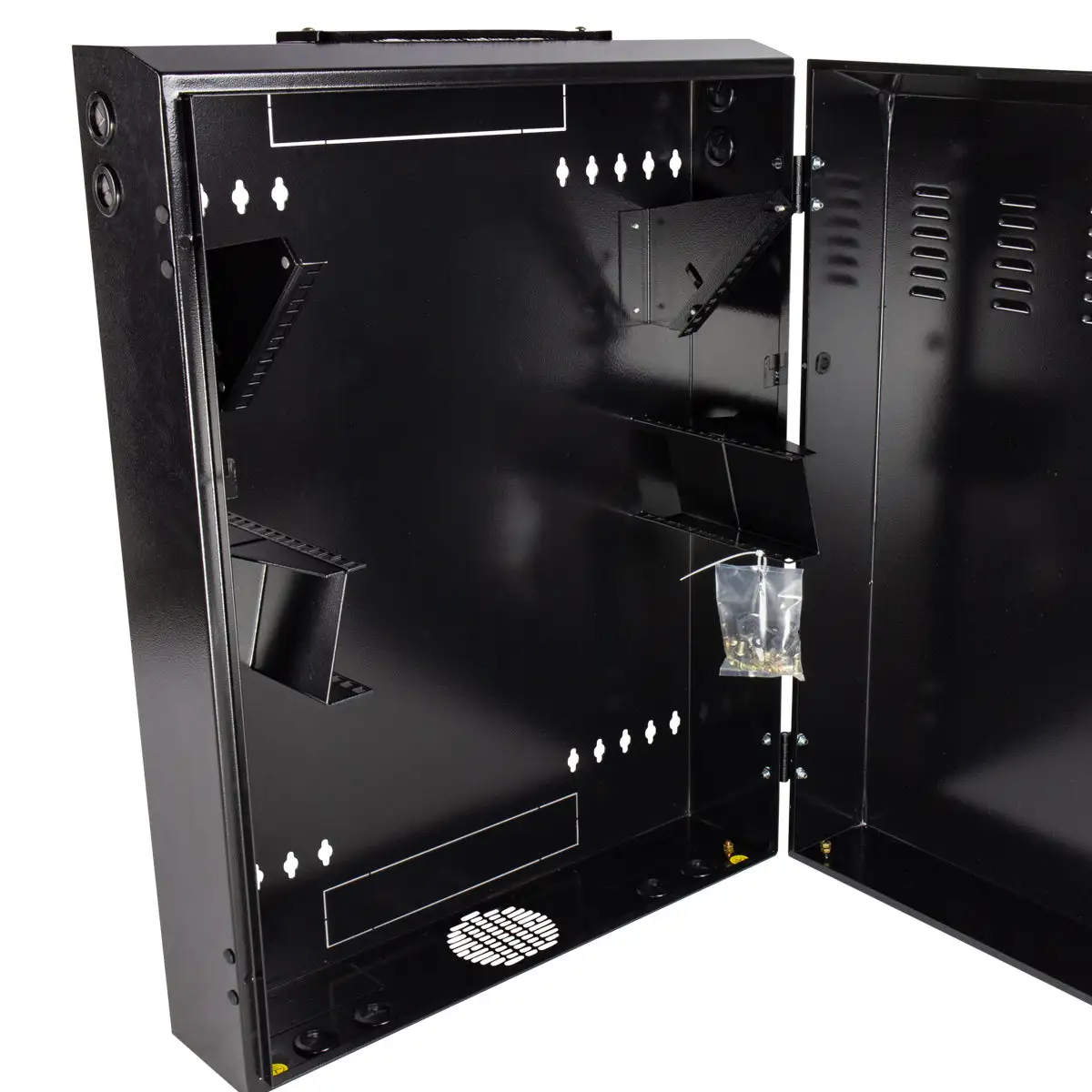 Titan AV 19" 4RU Vertical Wall Mount Server Cabinet 10 Titan AV 19" 4RU Vertical Wall Mount Server Cabinet - Image 8
