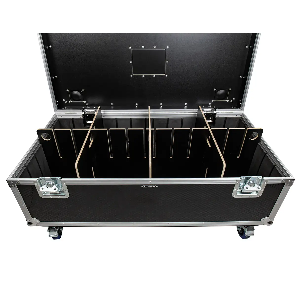 Titan AV Large Cable Packer With Adj Dividers, Short 3 Titan AV Large Cable Packer With Adj Dividers, Short