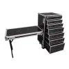 Titan AV Workstation Pro 7 Drawer With Table Road Case 2 Titan AV Workstation Pro 7 Drawer With Table Road Case -Mixer Road Box Sales Shop RC SC PD7