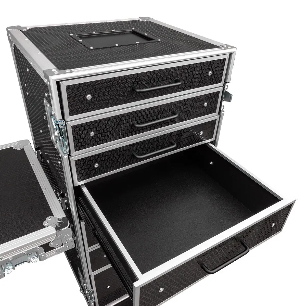 Titan AV Workstation Pro 7 Drawer With Table Road Case 7 Titan AV Workstation Pro 7 Drawer With Table Road Case - Image 5