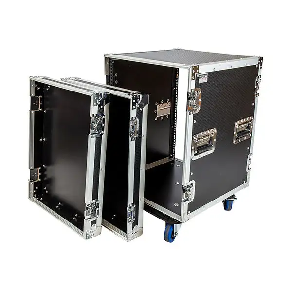 Titan AV 19" 14RU Rack Mount Road Case On Castors 4 Titan AV 19" 14RU Rack Mount Road Case On Castors - Image 2