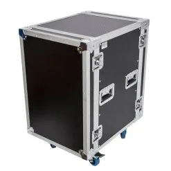 Titan AV 19" 16RU Rack Mount Road Case On Castors