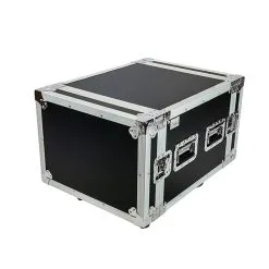 Titan AV 19" 8RU Rack Mount Road Case On Castors