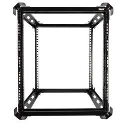 Titan AV 19β 12RU Shock Mount Rack System β 550mm Deep