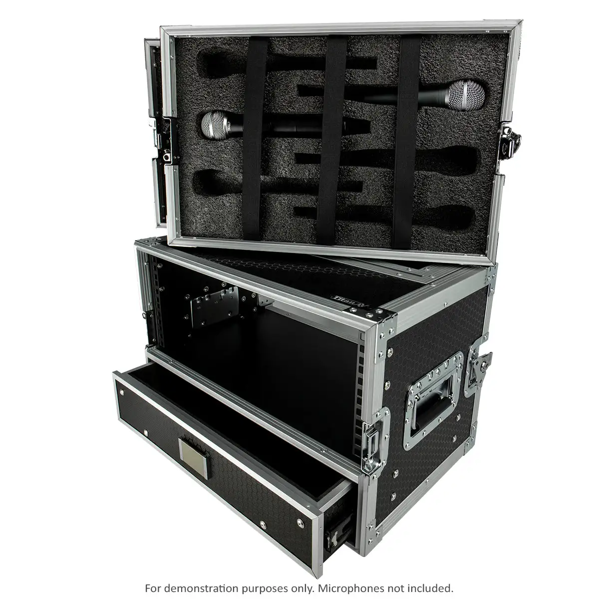 Titan AV Wireless Microphone Workstation Road Case 4 Titan AV Wireless Microphone Workstation Road Case - Image 2