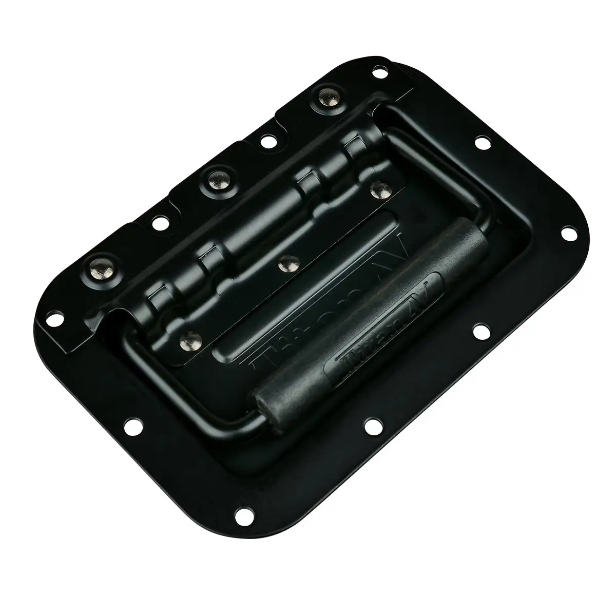 Titan AV Recessed Spring Loaded Handle - Black 3 Titan AV Recessed Spring Loaded Handle - Black