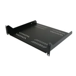 Titan AV 2RU 19" Cantilever Rack Shelf, 400mm Deep