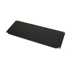 Titan AV 4RU 19" Blank Panel, Black