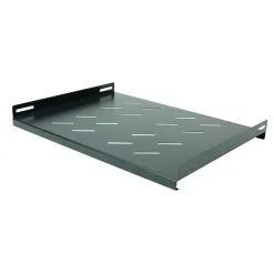 Titan AV Server Cabinet Fixed Shelf, 355mm Deep, Black