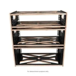 Titan AV FLYRACK 4RU -Mixer Road Box Sales Shop Stacked CNC FLYRACK 4RU 3RU 2RU 1