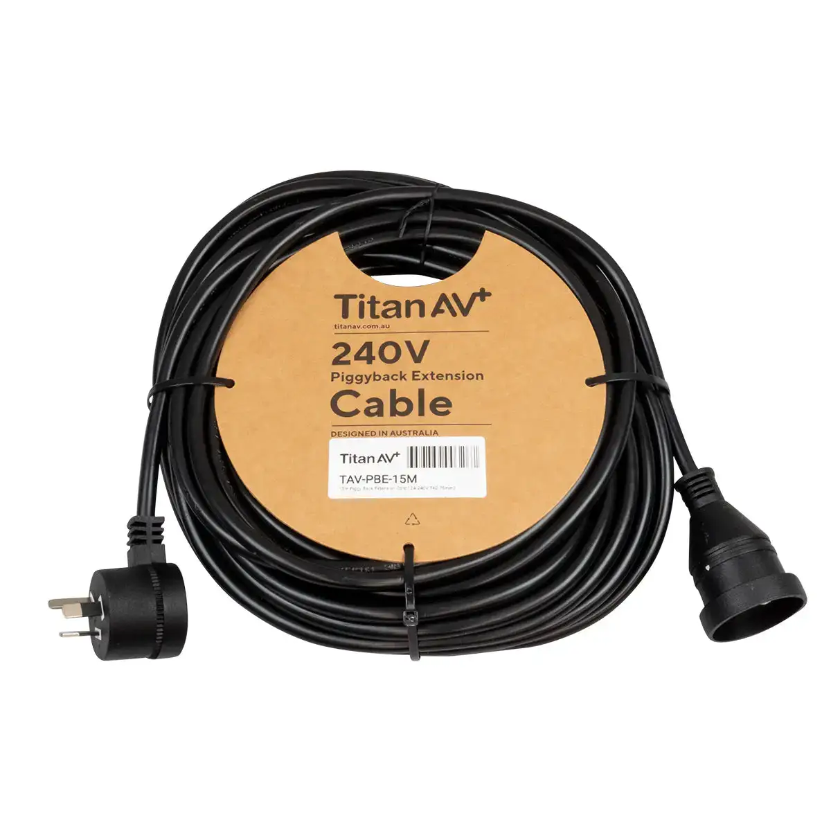 Titan AV 15m Piggy Back Extension Cord 4 Titan AV 15m Piggy Back Extension Cord - Image 2