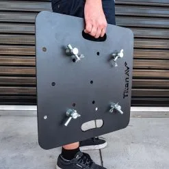 Titan AV 500 Steel Base Plate - 290 Truss, Black -Mixer Road Box Sales Shop TR BP ST500 2022 6