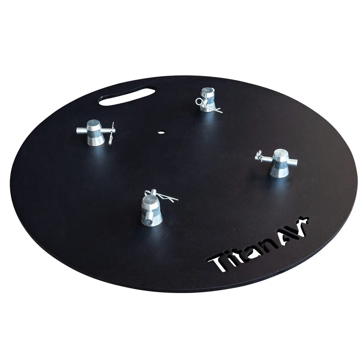 Titan AV 600D Steel Base Plate - 290 Truss, Black 3 Titan AV 600D Steel Base Plate - 290 Truss, Black