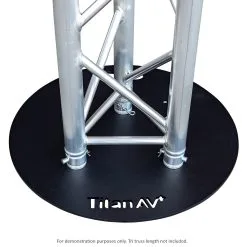 Titan AV 600D Steel Base Plate - 290 Truss, Black 8 Titan AV 600D Steel Base Plate - 290 Truss, Black -Mixer Road Box Sales Shop TR BP ST600C 2022 3