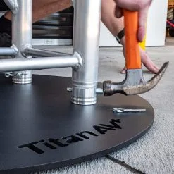 Titan AV 600D Steel Base Plate - 290 Truss, Black 9 Titan AV 600D Steel Base Plate - 290 Truss, Black -Mixer Road Box Sales Shop TR BP ST600C 2022 4