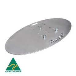 Titan AV 1200 X 600 Oval Aluminium Base Plate - 290 Truss