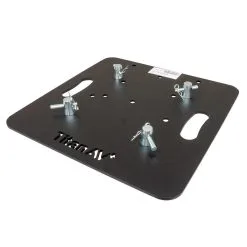 Titan AV 500 Steel Base Plate - 290 Truss, Black -Mixer Road Box Sales Shop TR BP30 ST500B 1