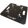 Titan AV 500 Steel Base Plate - 290 Truss, Black