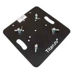Titan AV 500 Steel Base Plate - 290 Truss, Black -Mixer Road Box Sales Shop TR BP30 ST500B 4